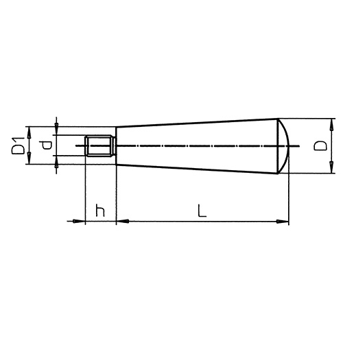 Lanker 10.1417 Kegelgriff