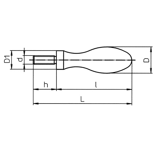 Lanker 10.2210 Ballengriff fest
