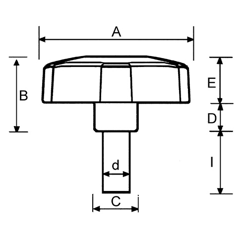 Lanker 10.5505 Sterngriff