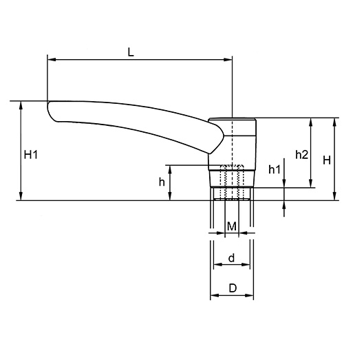 Lanker 10.6904 Klemmhebel